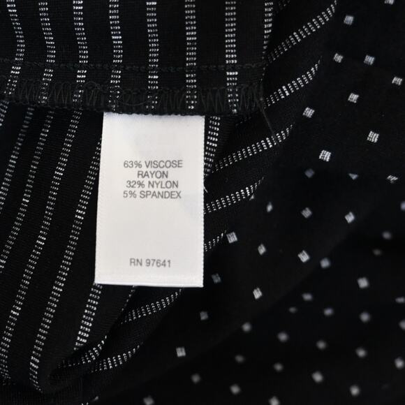 J. Jill Womens S Black Ponte Slim Leg Pull On Pant - Picture 9 of 10